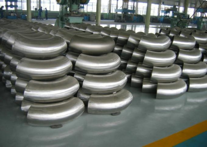 Pieza acodada ASTM A815 UNS S31803/S32205/S32750 del acero inoxidable del SR de LR
