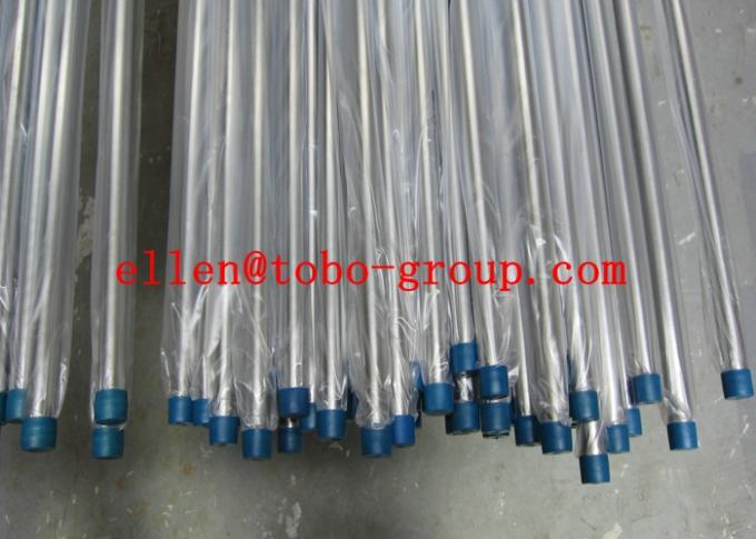 Tubería de acero inoxidable a dos caras de S32750 ASME A789 A790 A450 A530 para la industria