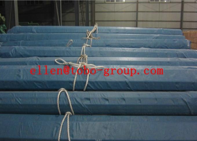 Tubería de acero inoxidable a dos caras de S32750 ASME A789 A790 A450 A530 para la industria