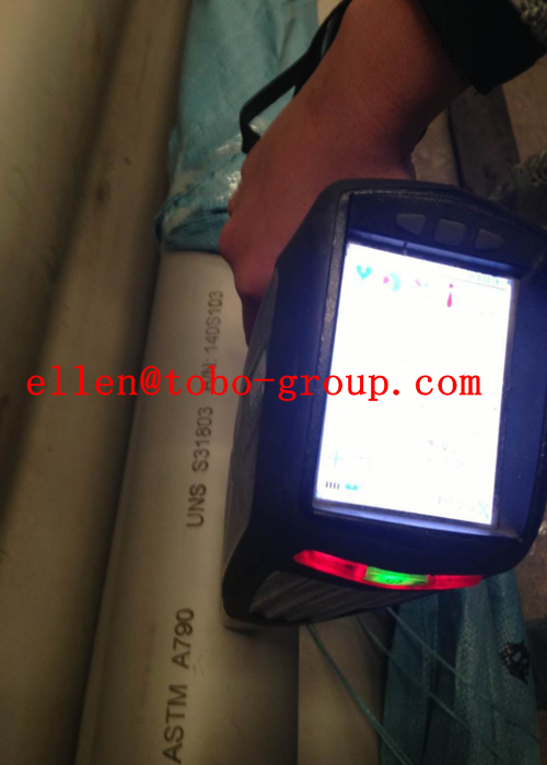 Sustancia química tubo redondo de acero de 6 pulgadas, tubería de acero fina Titanium de la pared de la soldadura