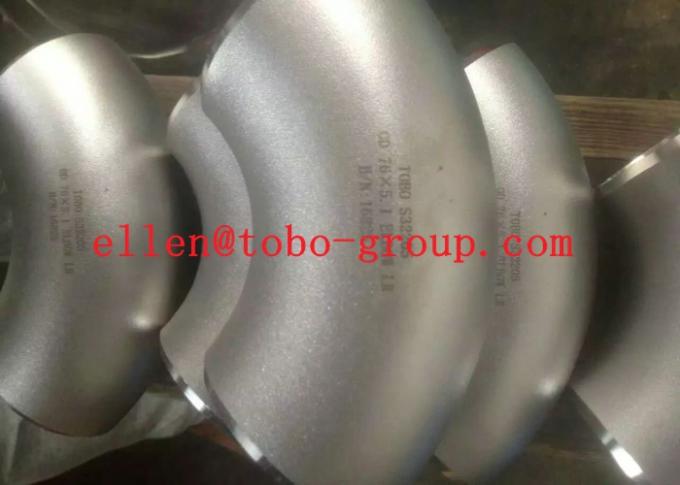 ASTM B366 UNS N10276 Hastelloy C276 codo THK SCH5S - SCH160 XXS de 45 grados