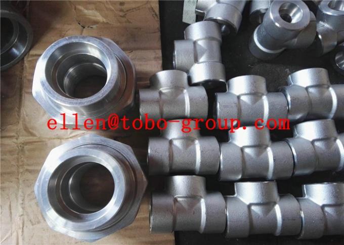 Codo inoxidable DN6 - DN100 del hilo del grado F/F de las colocaciones 90 de la tubería de acero para construir