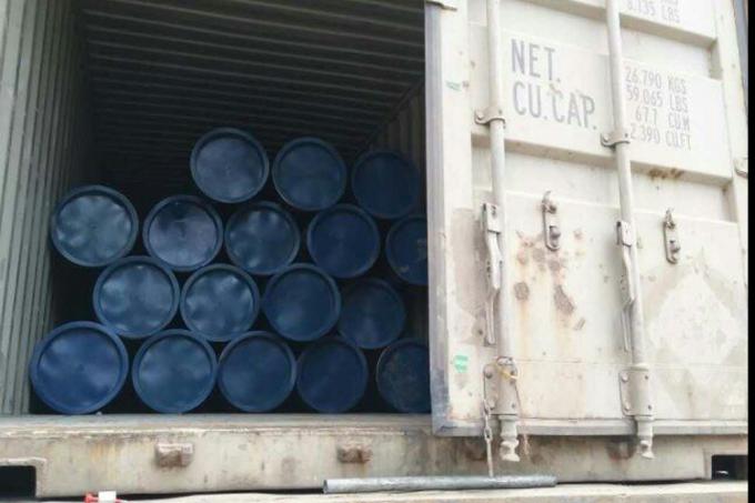 1 línea tubo inconsútil los 6M SCH40 negro de 1/4 pulgada API 5L del tubo del acero de carbono del tubo A53 Gr.B