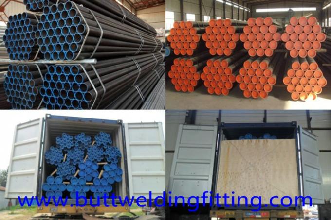 Tubería de acero redonda ASTM A106 ASTM A671 API5L ISO 9001 del carbono de SCH10 API