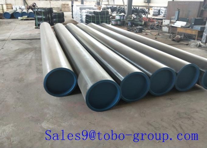 Tubería de acero redonda ASTM A106 API5L ISO 9001 del carbono de TOBO ASMEB16.9 SCH10 API