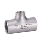 Asme b16.9 schedule 40 steel pipe fittings tee pipe reducing tee stainless steel dn100 equal tee 304