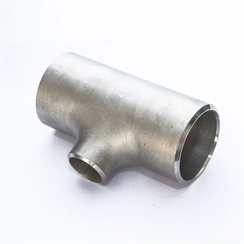 Carbon Steel And Stainless Steel 304 316l Pipe Fittings  Butt Welded Seamless Straight Equal Cross Tee