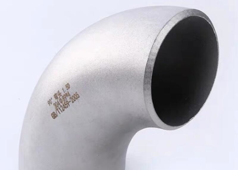 Welded 90 degree elbow ss304 stainless steel round DN8-DN200 sch 40 90 degree