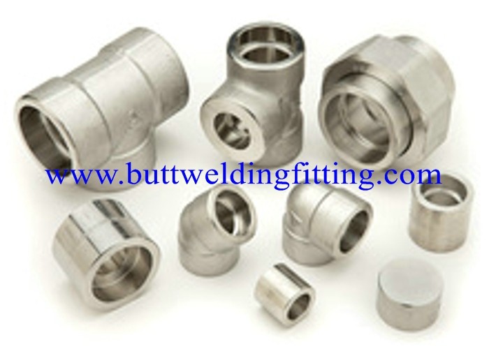ASTM A312 UNS S31254 Stainless Steel Forged Pipe Fittings ISO API CCS Approval