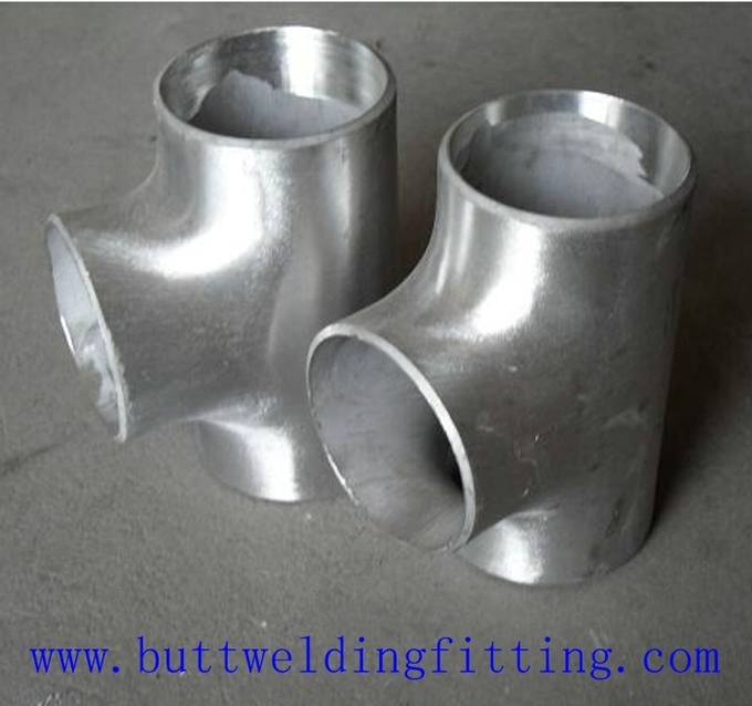 ASME B16.9 WP304H inconsútil/camiseta inoxidable de la tubería de acero de la soldadura, grueso Sch10-160