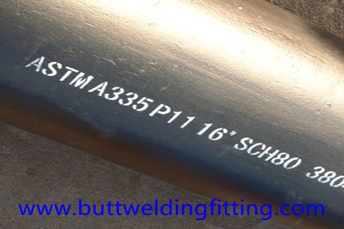 SCH80 ASTM B36.10 A335 WP11 API Alloy Steel Pipe tubería de acero 0 de 6 pulgadas