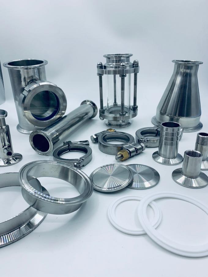 4 pulgadas sanitaria 6 pulgadas 8 pulgadas tri colocaciones del Tri tr&eacute;bol de la abrazadera de 10 pulgadas para los destiladores 1