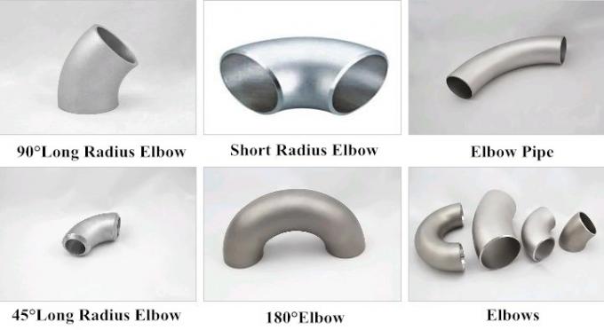 Fábrica de accesorios de tubería de acero al carbono A234WPB / WP11 Codo 90 0