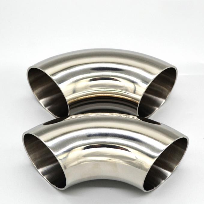 Instalaciones de tuberías 90 codo largo de acero inoxidable del radio del codo 4inch sch40 del grado 5