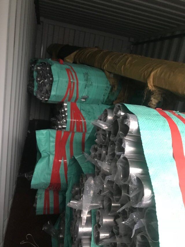 tubo soldado con autógena 317L 321 321H de la tubería de acero 317 347 inoxidables 6
