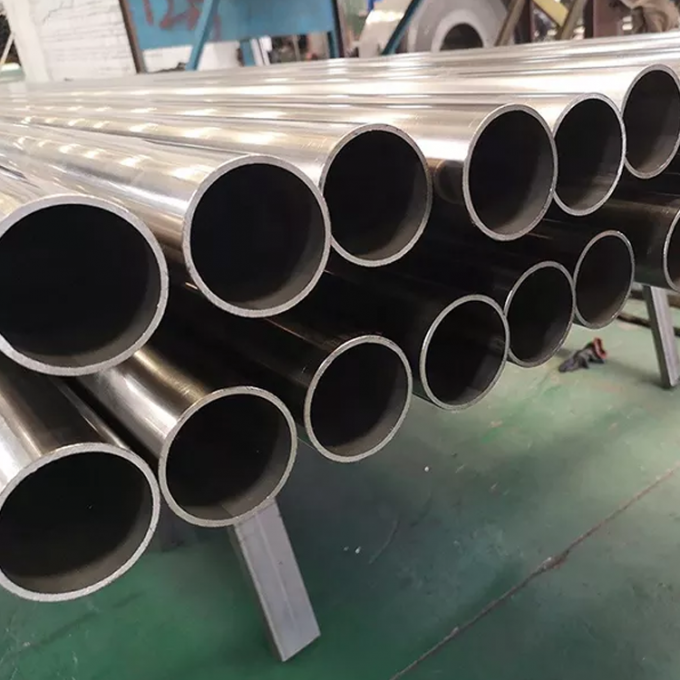 Calidad superior 321 Tubo de acero inoxidable sin costuras sanitario Sus304 Tubo de acero inoxidable para máquinas 2