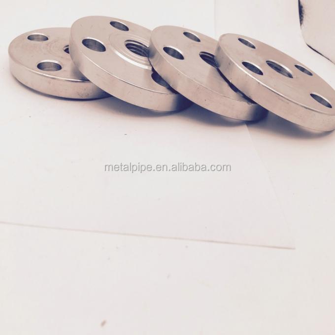 1-1/2" TH RF 150LB de acero inoxidable Deslizamiento en la brida 316L cara elevada TH brida ANSI B16.5 brida roscada 0