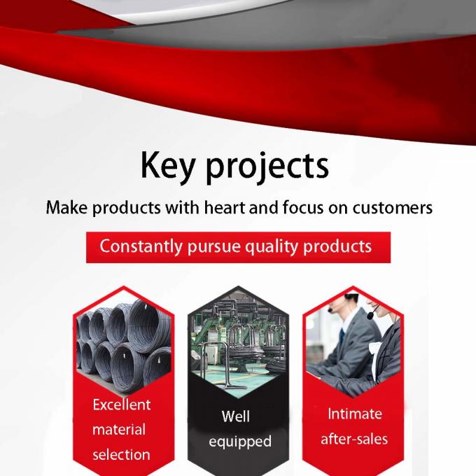 METAL China Sótano de aluminio con tres hilos de acero inoxidable/acero al carbono con extremos de brida 4