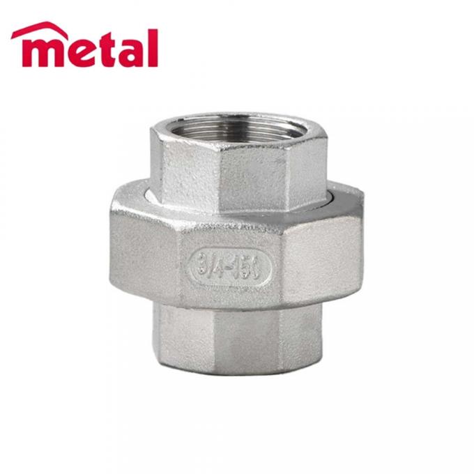 Acero inoxidable 316 Swagelok ajuste de compresión conector masculino con doble ferrules Union ajuste de instrumentos 2