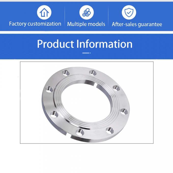 Acero inoxidable de acero al carbono ANSI B16.5 personalizable SS304/316 WN 1