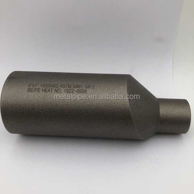 METAL ASTM A312 TP316L Sangues concéntricos pezón BLE*PSE Acero inoxidable 3