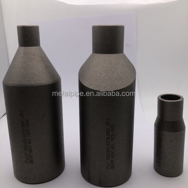METAL ASTM A312 TP316L Sangues concéntricos pezón BLE*PSE Acero inoxidable 4
