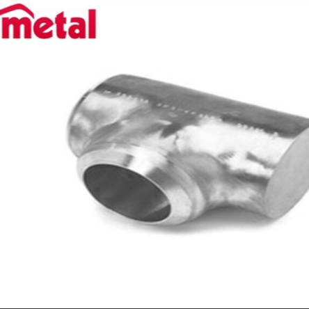 Fabrica de soldadura de piezas de tubo de tee de di&aacute;metro igual piezas de tubo de tee forjadas de acero inoxidable 0
