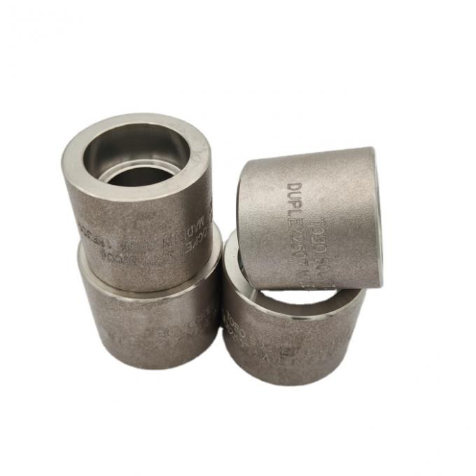 Fábrica de metales 1500# Forjados Fittings Forjados Socket Saldado acoplamiento de conexión de acero inoxidable ASME B16.11 2