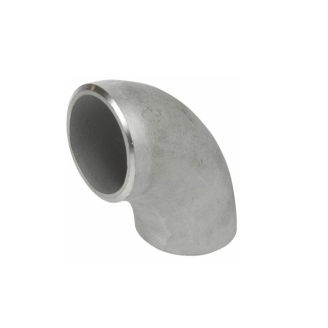 Acero inoxidable Ss304/316 Accesorios para tuberías Accesorios forjados ASME B16.9 90D Codo de soldadura trasero 0