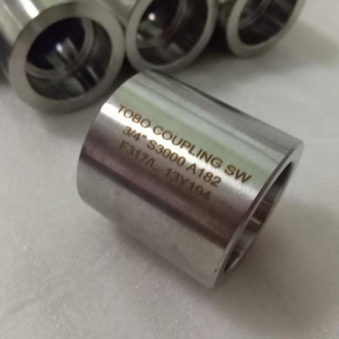 Fábrica de metales 1500# Forjados Fittings Forjados Socket Saldado acoplamiento de conexión de acero inoxidable ASME B16.11 0