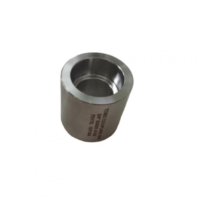 Fábrica de metales 1500# Forjados Fittings Forjados Socket Saldado acoplamiento de conexión de acero inoxidable ASME B16.11 4