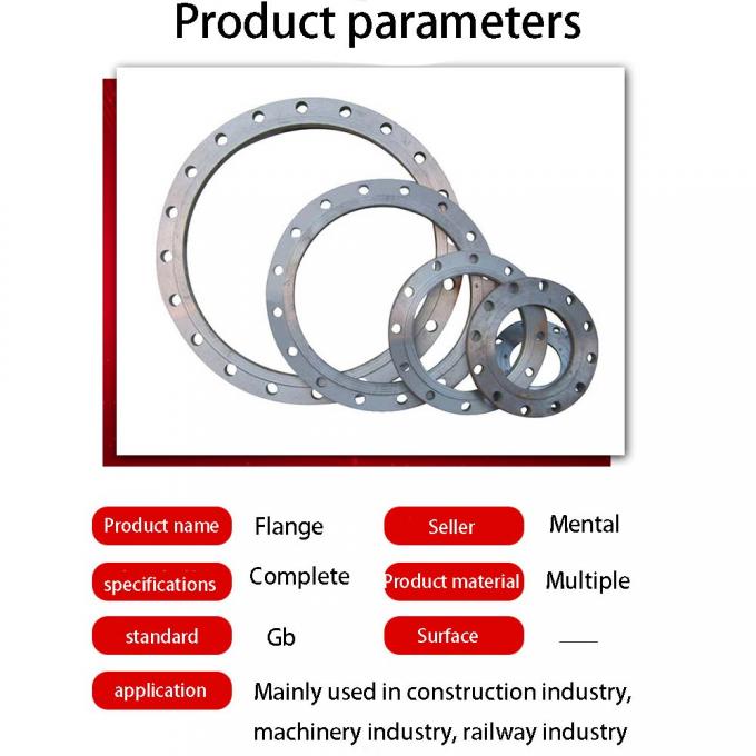METAL China Sótano de aluminio con tres hilos de acero inoxidable/acero al carbono con extremos de brida 3