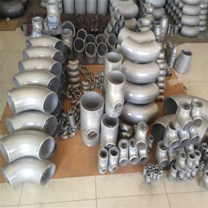 ASME B16.9 Tubo de soldadura de trasero de acero inoxidable de ajuste de la articulación de la tapa larga del extremo SCH80 2