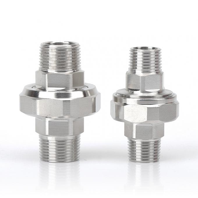 ASME B16.11 Accesorios de tuberías forjados de la Unión de acero inoxidable 316 304 0