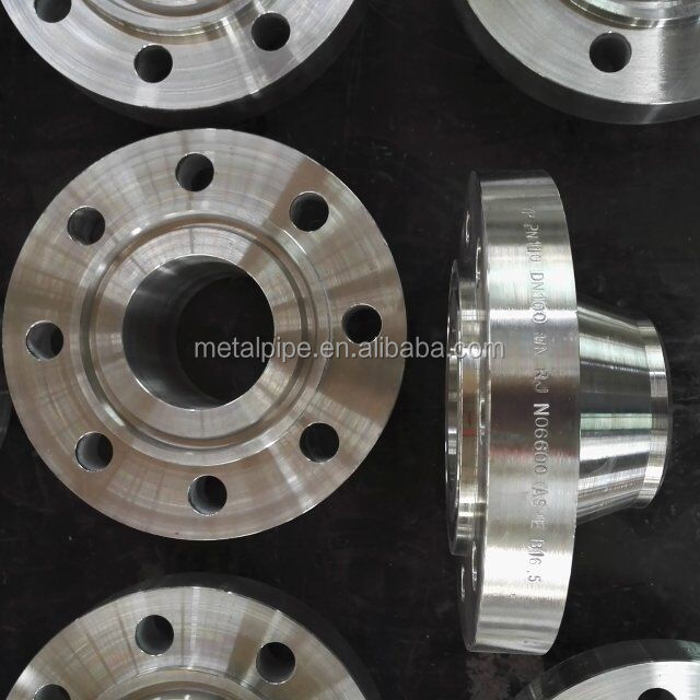 GOST 33259 Tipo 11-B DN250 Clase 600 ASTM B564 UNS N06625 Flancas de cuello de soldadura de inconel 625 ASME B16.5 3