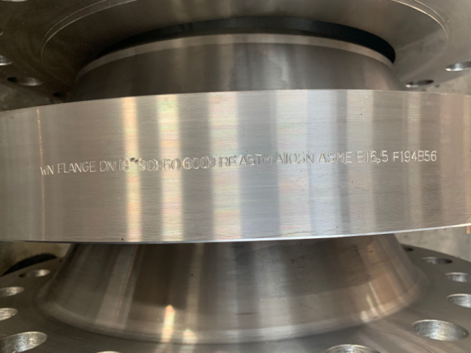 GOST 33259 Tipo 11-B DN250 Clase 600 ASTM B564 UNS N06625 Flancas de cuello de soldadura de inconel 625 ASME B16.5 7