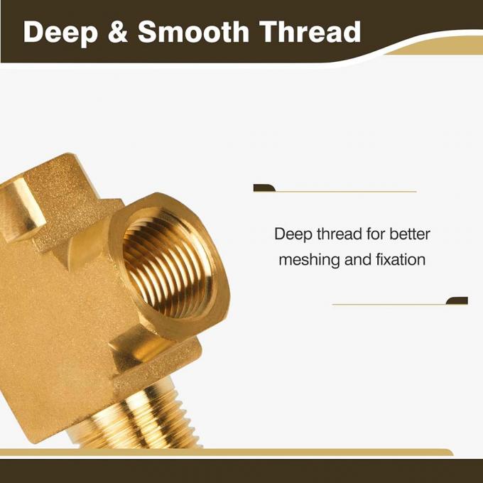 Algodón de latón THD THD concéntrico o excéntrico 1/2"-4" - Para adaptaciones de sistemas de tuberías en tuberías industriales y líneas de proceso 5