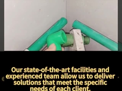 La tubería de acero inoxidable forjada A403 codea la soldadura del zócalo