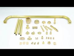 Tubo de cobre amarillo