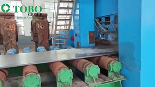 Proceso de nivelación de placas de acero inoxidable laminadas en caliente