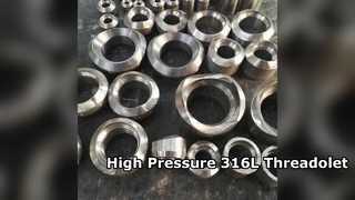 Rosca de acero inoxidable 316L de primera calidad con certificación ASME