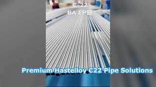 Tubería Hastelloy C-22 EP/BA