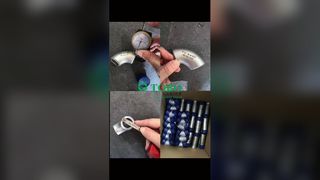 Codo LR de 90° 1" Sch80 A403 WP316L | Accesorio para tubería de acero inoxidable