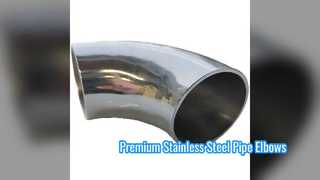 Premium ASME B16.9 Stainless Steel 90 Degree Elbow Fittings