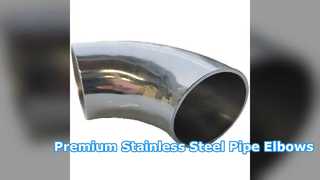 Premium 304 316L Stainless Steel 90 Degree Elbow Fittings