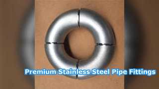 Accesorios de tubería de acero inoxidable ASTM A403 de alta calidad