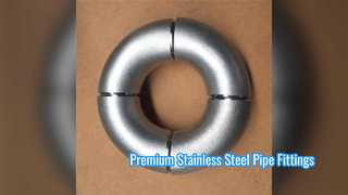 Accesorios de tubería de acero inoxidable ASTM A403 de alta calidad