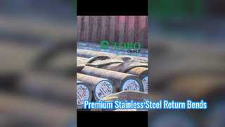 Curva de acero inoxidable ASTM 403 WP321