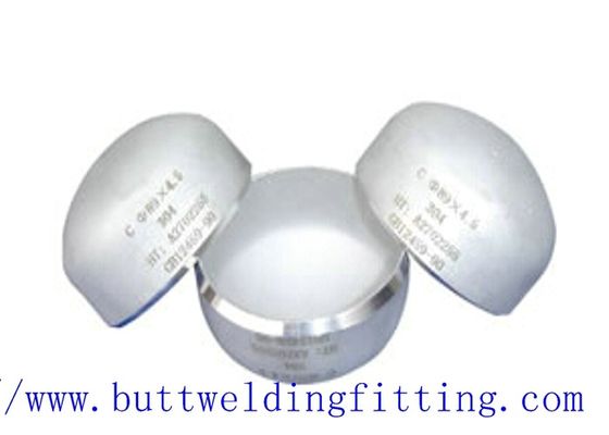 WP 347 / 347H Stainless Steel Pipe Cap Butt Weld Tube End Caps