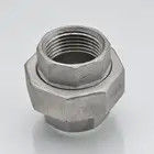 Custom Threaded Union High Pressure Stainless Steel Fittings SS304/316 Union
